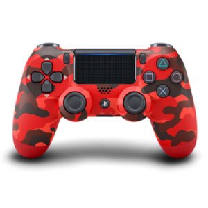 Manette DualShock 4 Rouge treillis