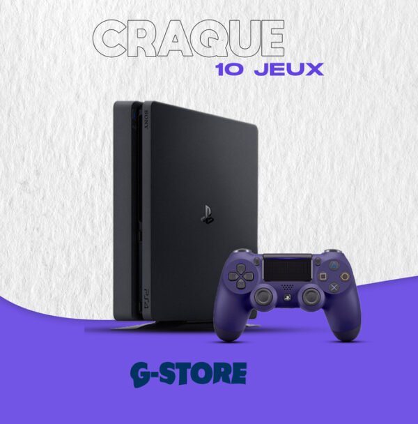 PlayStation 4 Slim Craqué 500Go