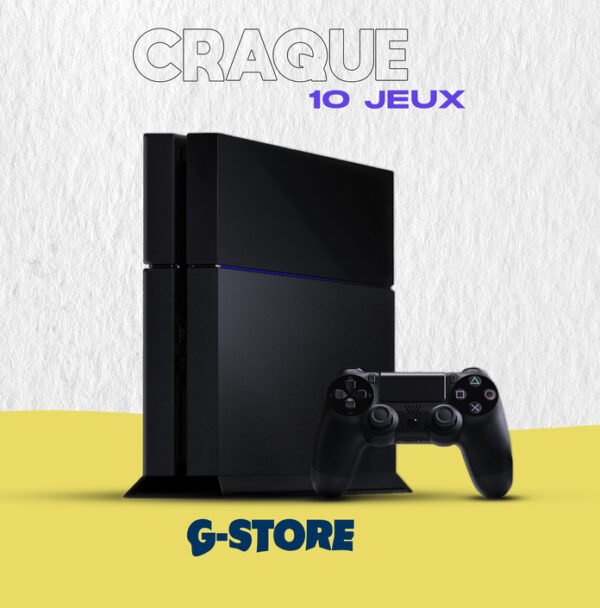 PS4 FAT Craqué (Quasi neuve)